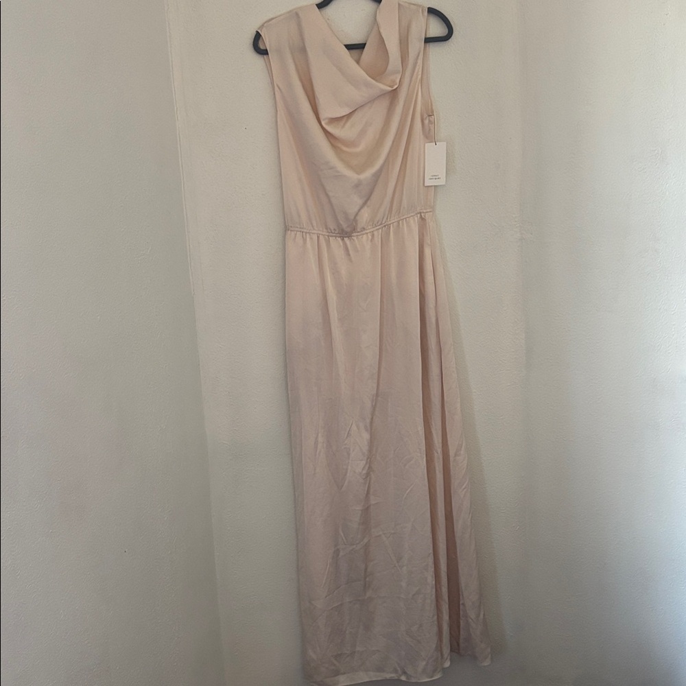 Robert Rodriguez Elegant Cream Sleeveless Dress